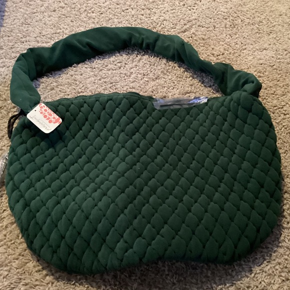 NWT Free People Pucker Up Fleece Carryall - Picture 7 of 8